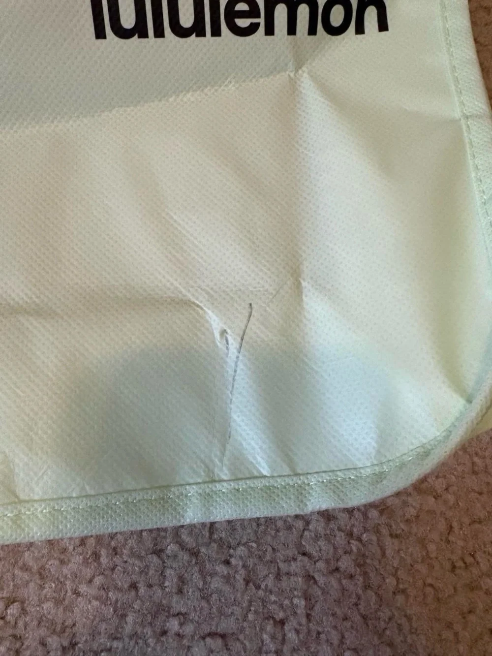 lululemon athletica Pale Yellow Everyday Tote